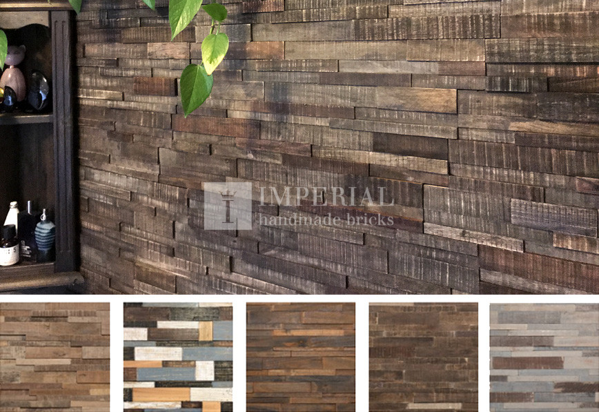 The Feature Wall Wood Panel collection from Imperial Bricks