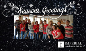 Season's Greetings from the team at Imperial Bricks