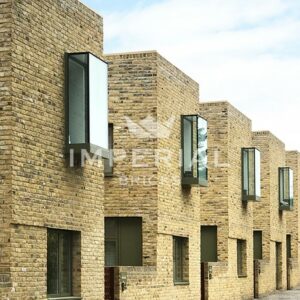 Award winning residential housing development in London, built using Reclamation Yellow Stock bricks.