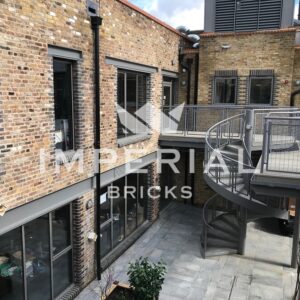 Offices in London, built using Weathered Original London Stock handmade bricks.